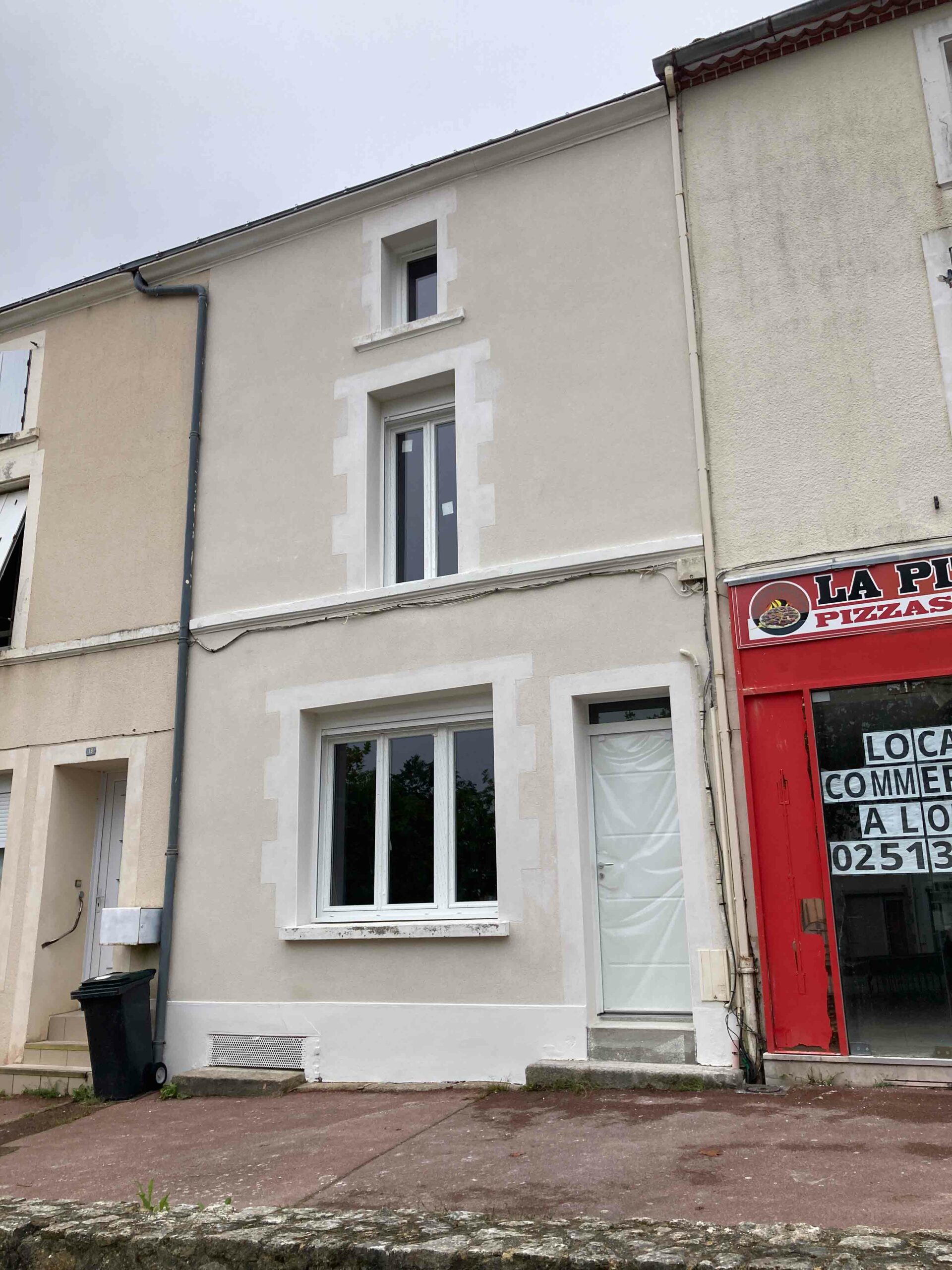rénovation pour location maison en centre bourg en vendée